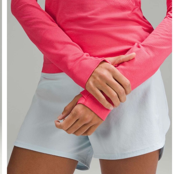 Lululemon Swiftly Tech Long-Sleeve Shirt 2.0 *Race Length Coral Pink Size 6 $78 - Picture 8 of 15